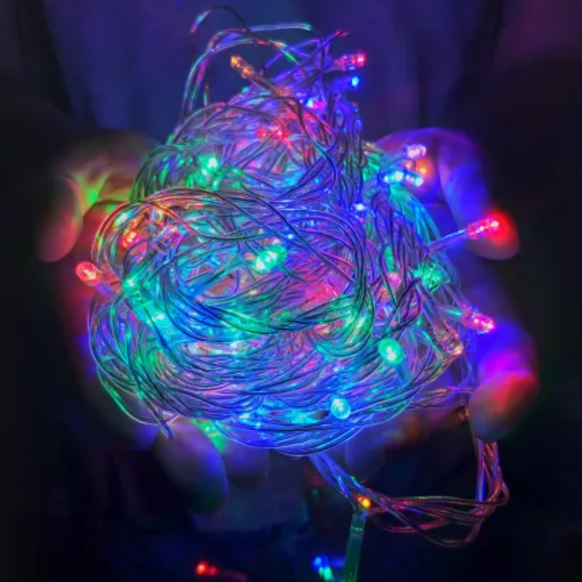 Гірлянда новорічна Xmas 300 LED 25 м силіконовий провід (RD7144)