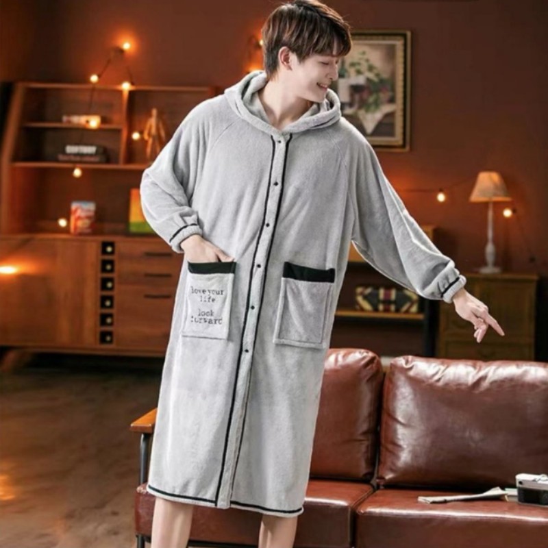 Халат женский с капюшоном для дома KOLOCO One Size (40195)