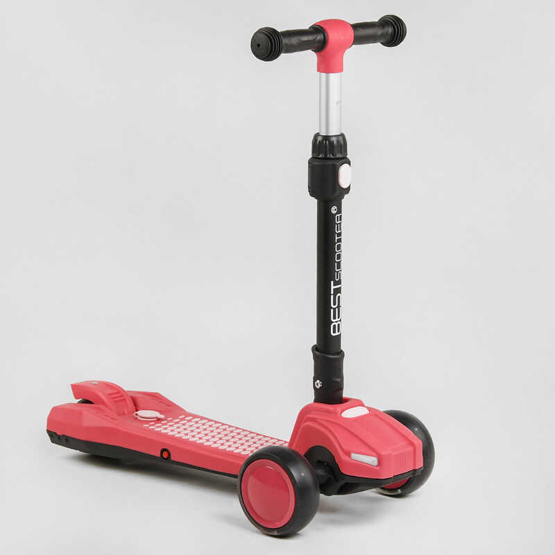 Самокат_трехколесный_LT-11746_Best_Scooter_с_парогенератором_(6)_складной_руль_ЗВУК_МАШИНЫ_ДЫМ_СВЕТ_