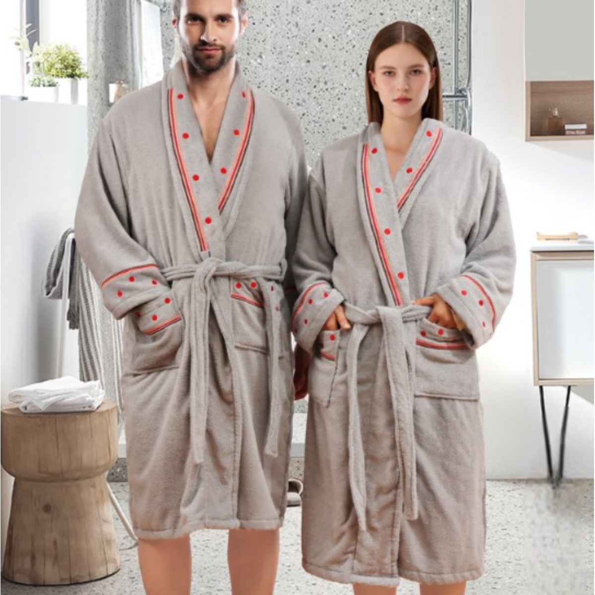 Халат женский микрофибра для дома KOLOCO (39863)