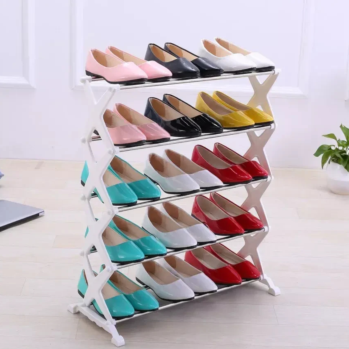 Полка для обуви складная Shoe Rack 5 полок