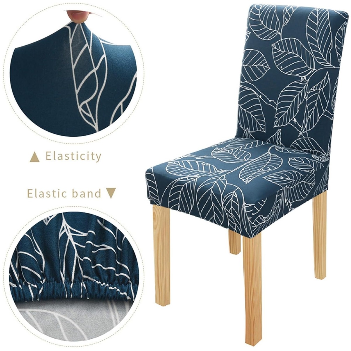 Чохол на стілець натяжний Elastic chair cover 50 х 40 см~65 х 45 см (R89953)