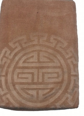 Полотенце банное HOME TEXTILES 135 х 67 см (34487)  (Бежевый)
