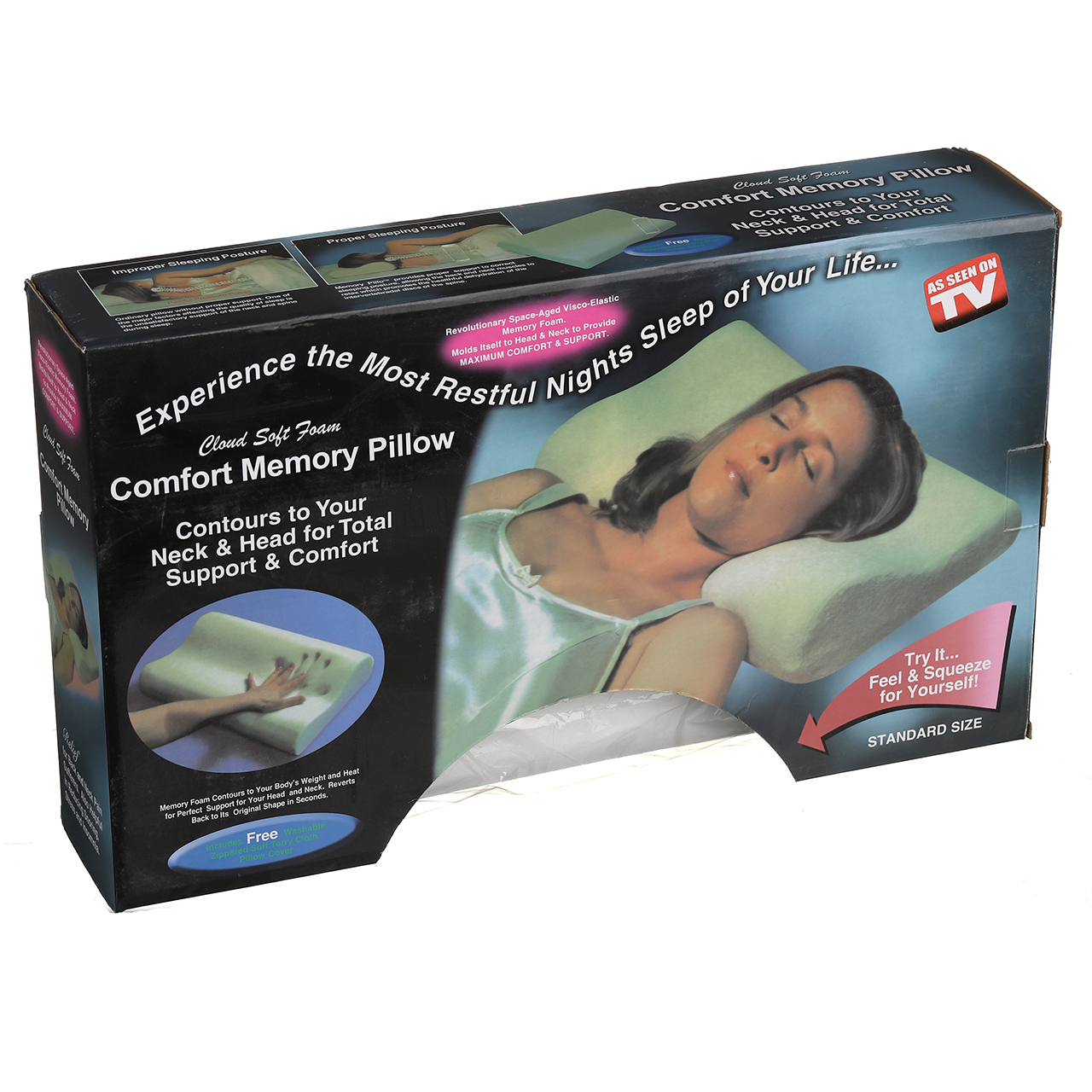 Ортопедична подушка Memory Pillow (50 MP)
