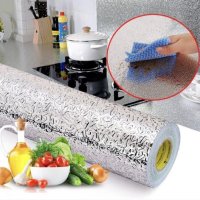 Кухонная жиронепроницаемая самоклеящаяся фольга Kitchen Oil-proof 3 м
