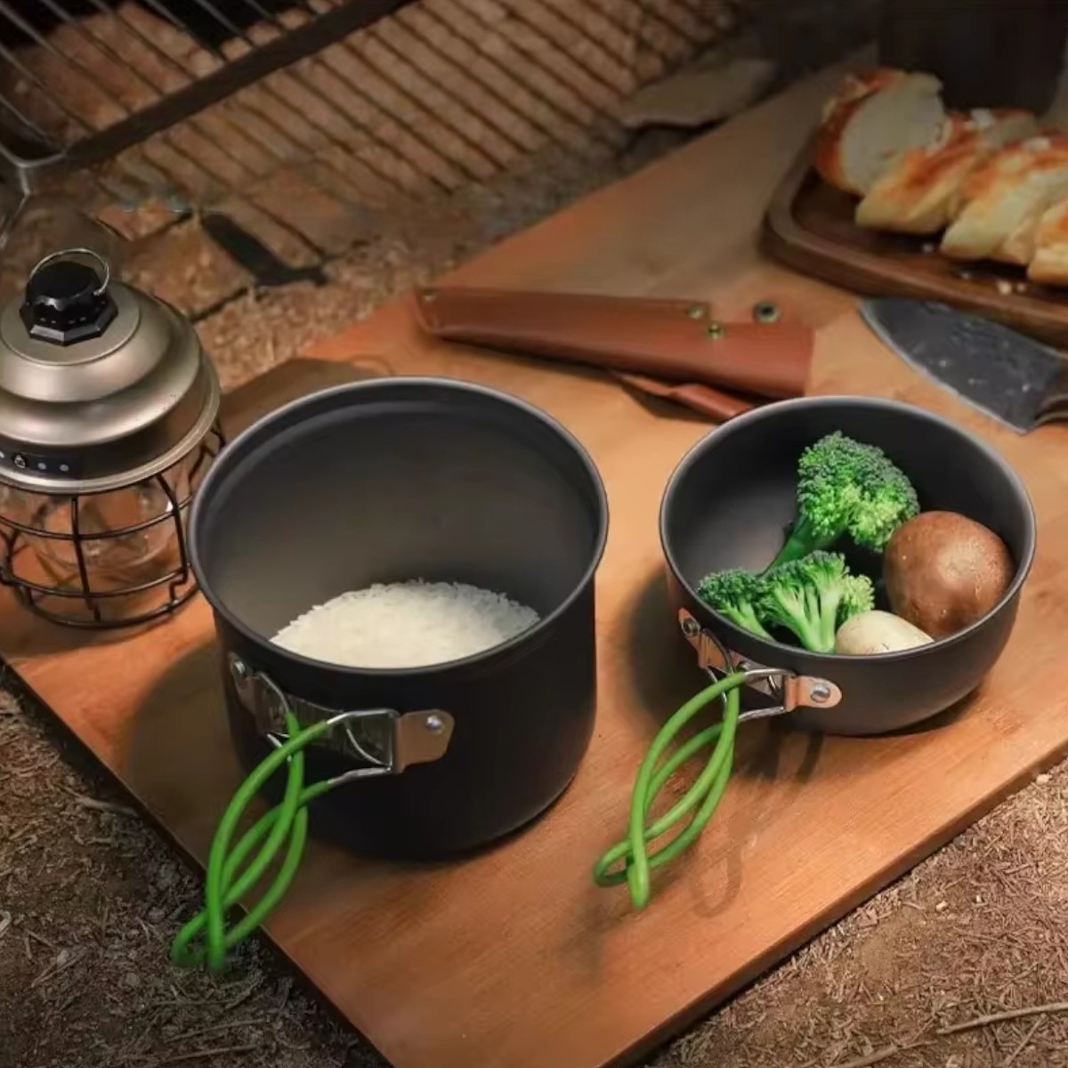 Набор посуды туристический COOKING SET (DS-6017)
