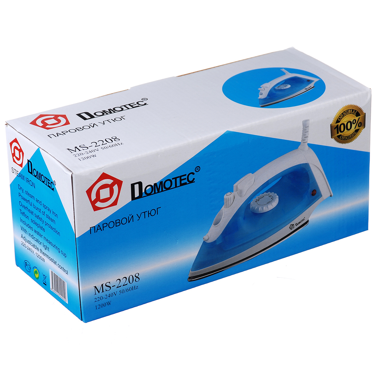 Праска Domotec Teflon (MS-2208)