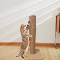 Когтеточка для кошек Scratching post столбик на подставке