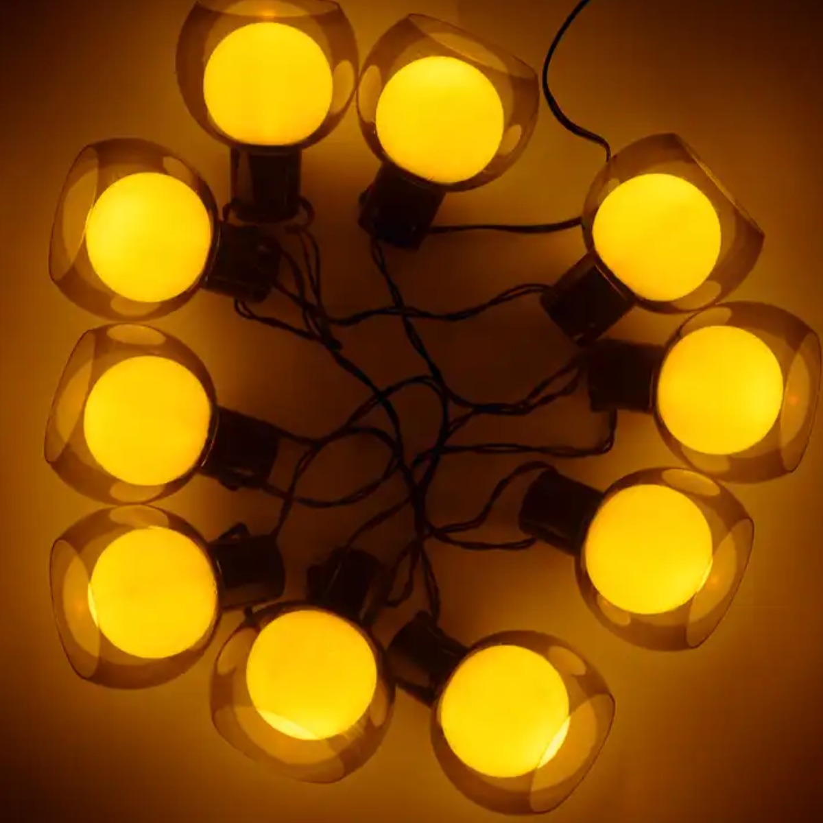 Гірлянда новорічна Ledlight "Кулі" 3х2 м (RD248) Теплий білий