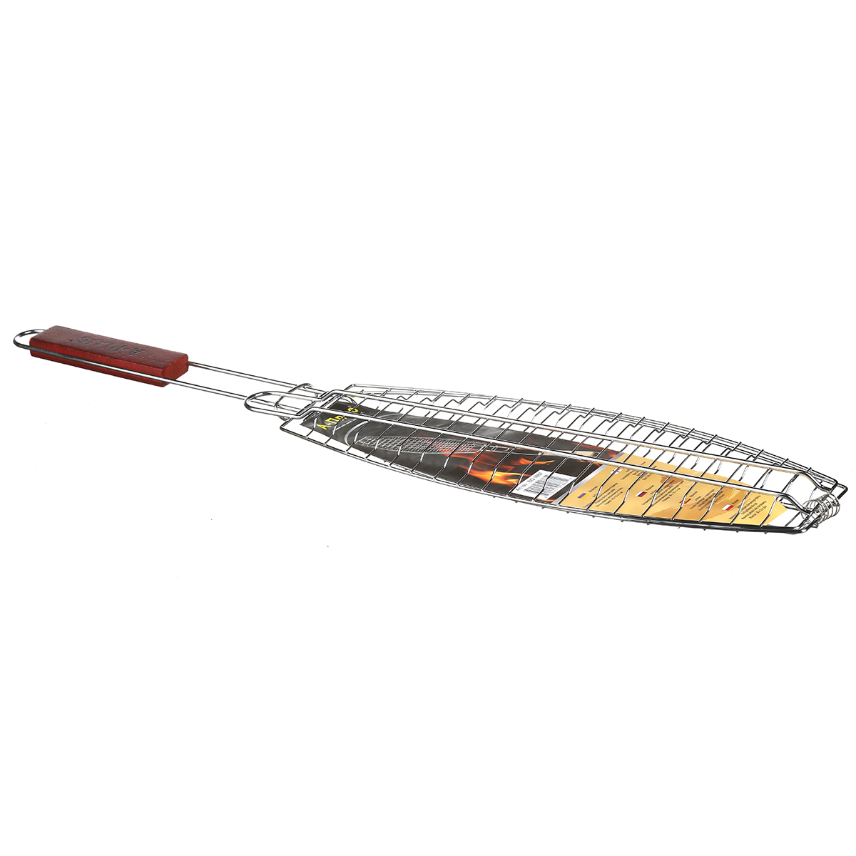 Решітка гриль для риби A-PLUS 36 х 12.5 х 3 см (1887)