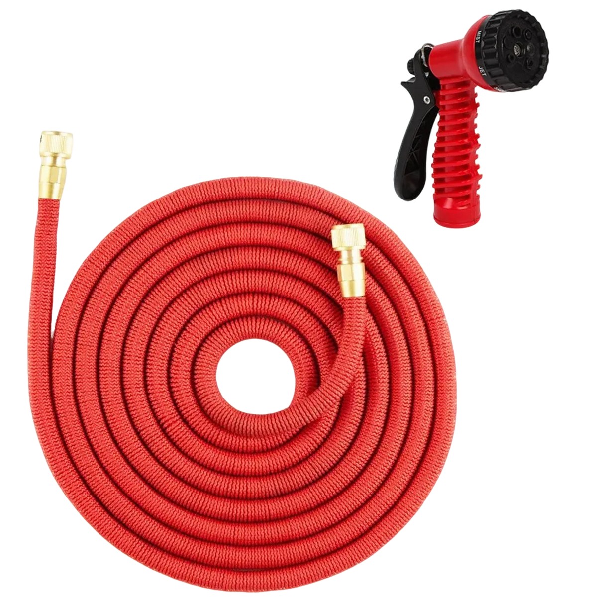 Шланг для полива с распылителем Magic Garden Hose 10 м - 50 м (WL-1624)