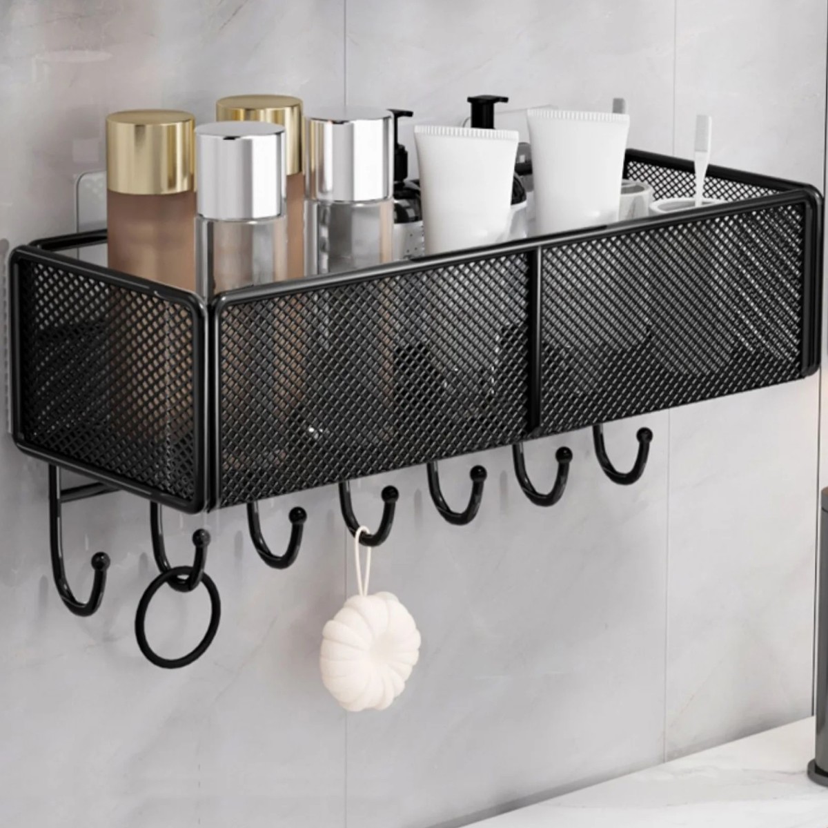 Полка настенная Modern Home 40 х 13.5 х 15 см (M50243) (Черный)