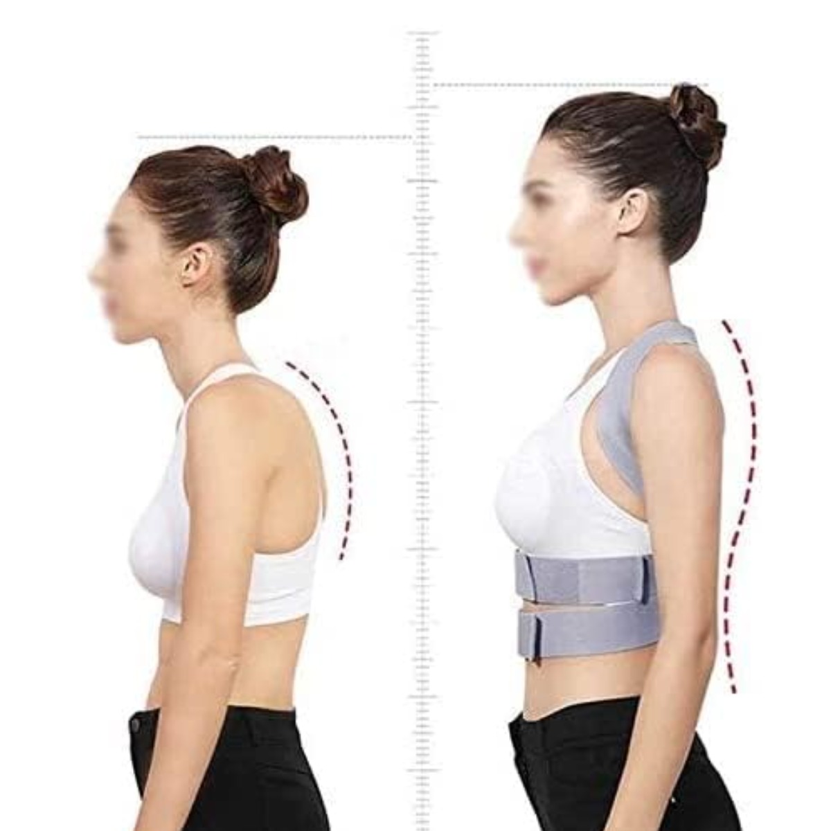 Корректор для осанки Invisible pose correction belt