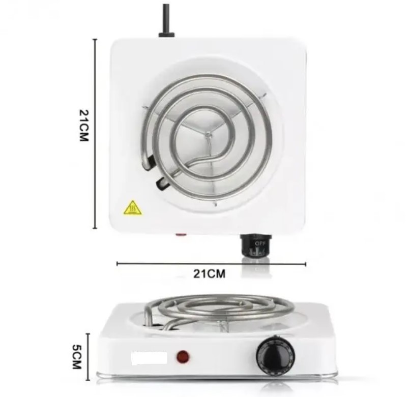 Плита настільна спіральна Hot Plate 1000 Вт (1010B)