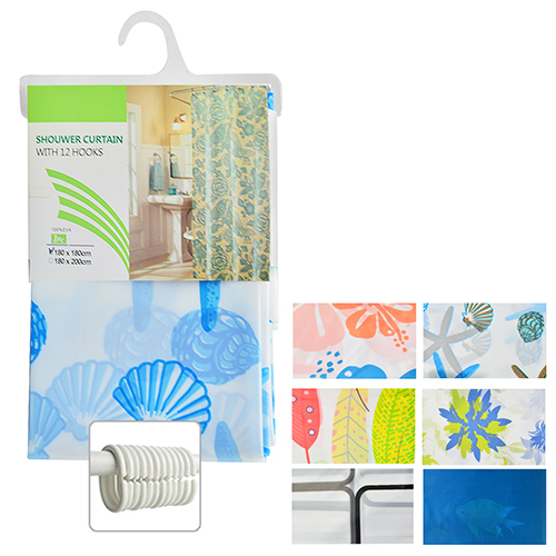 Шторка для ванної кімнати Shower Curtain 1.8 х 1.8 м (R29612)