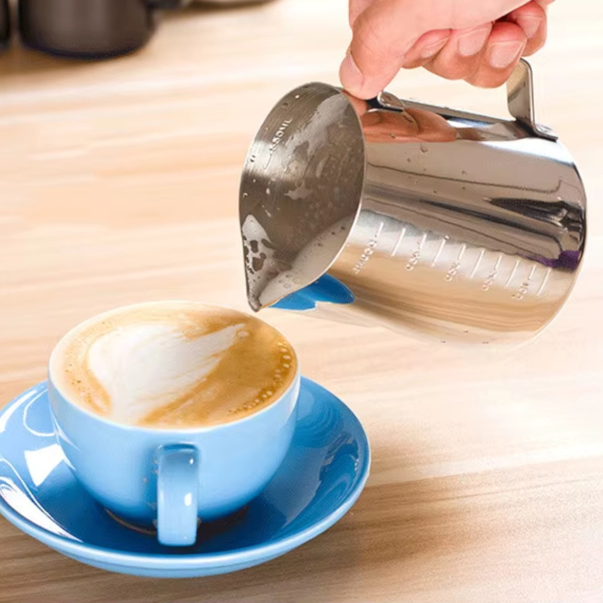 Питчер для взбивания молока, молочник для кофе Milk Frothing Pitcher 1.0 л (R92698-1.0)