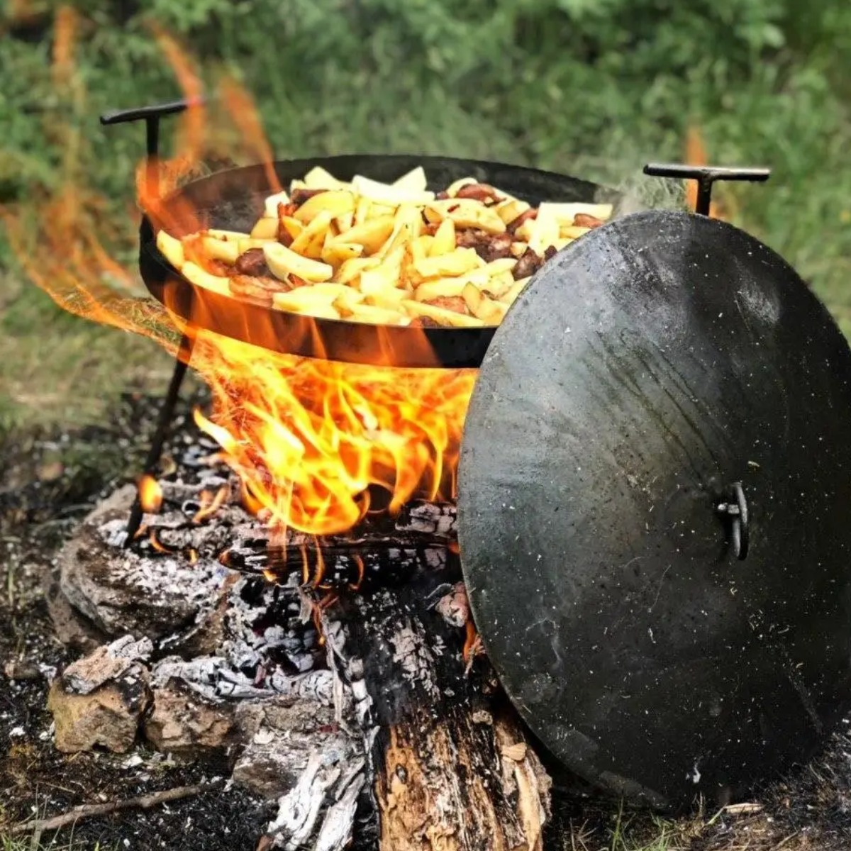 Сковорода туристична KITUA Camping 40 см (УК-С40) 