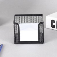 Металлический бокс для бумаги Paper Box 6 см (R97989-S) Черный