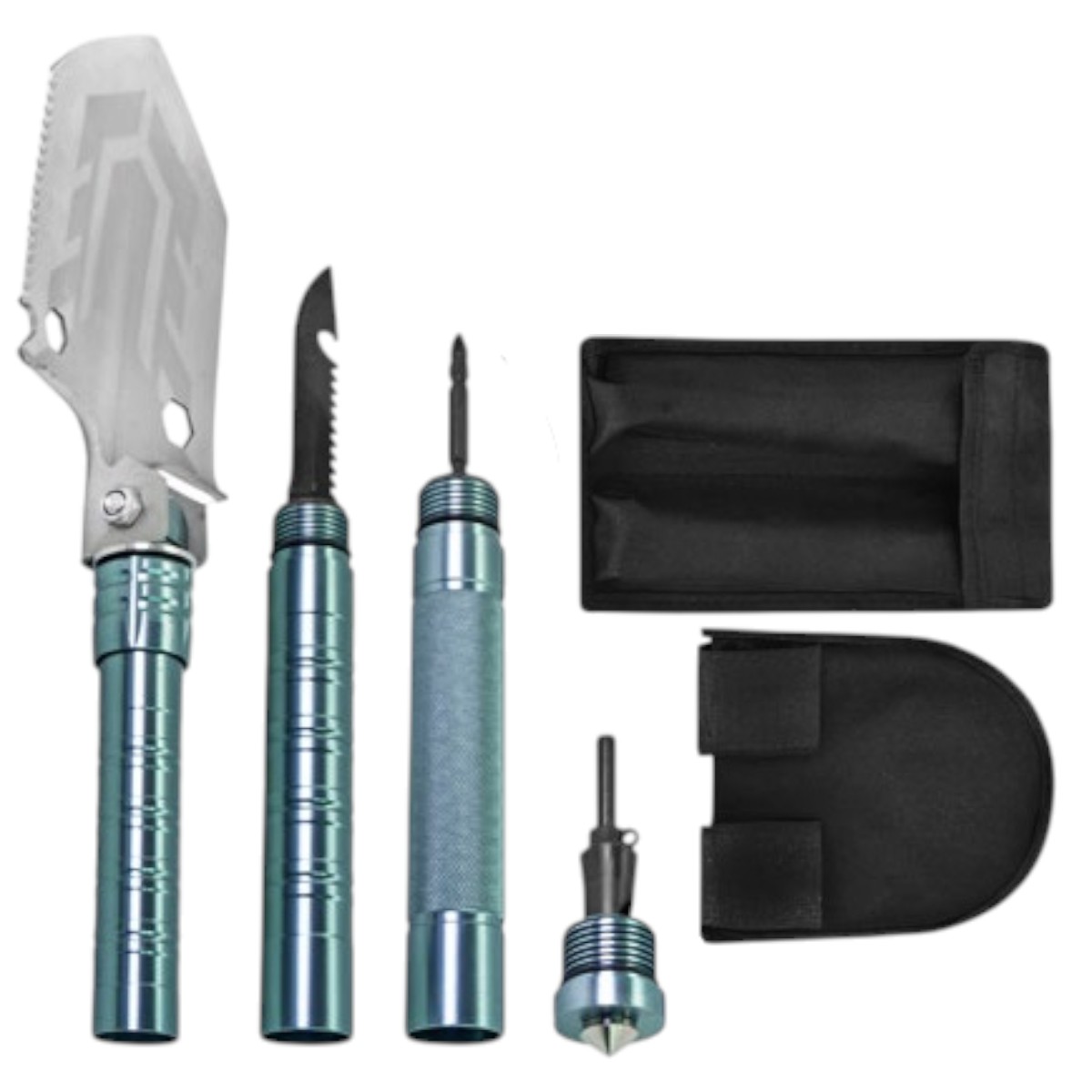 Многофункциональная туристическая лопата складная Multifunctional Shovel 67 см (WTH71283-15)