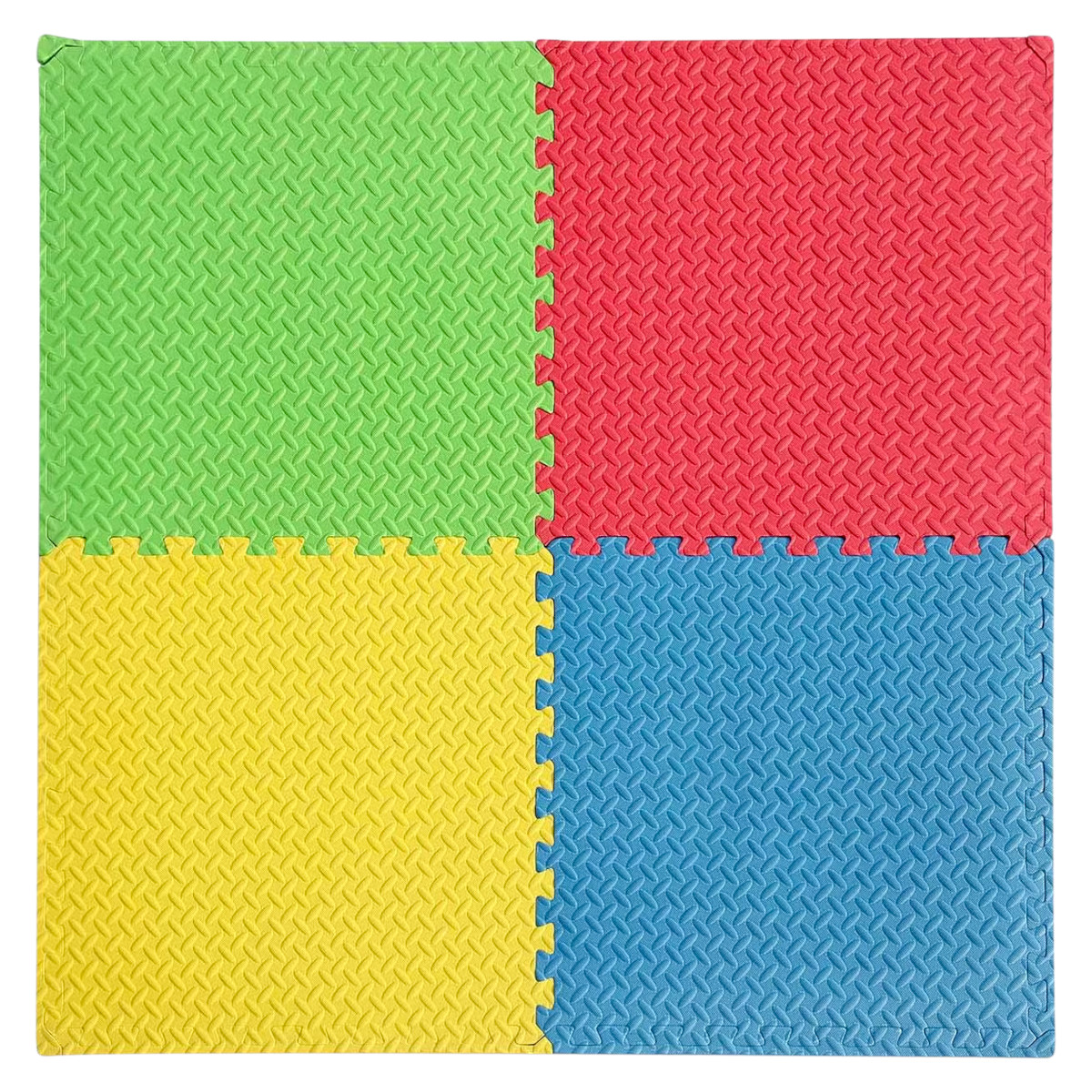Килимок-пазл Puzzle Mat з масажним покриттям 60 х 60 см 4 шт в наборі (C 36627)