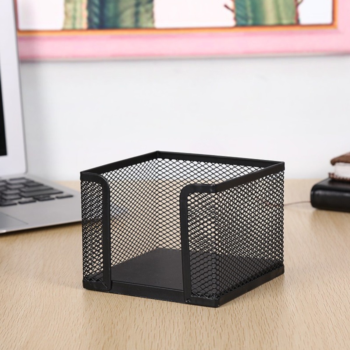 Металлический бокс для бумаги Paper Box 6 см (R97989-S) Черный