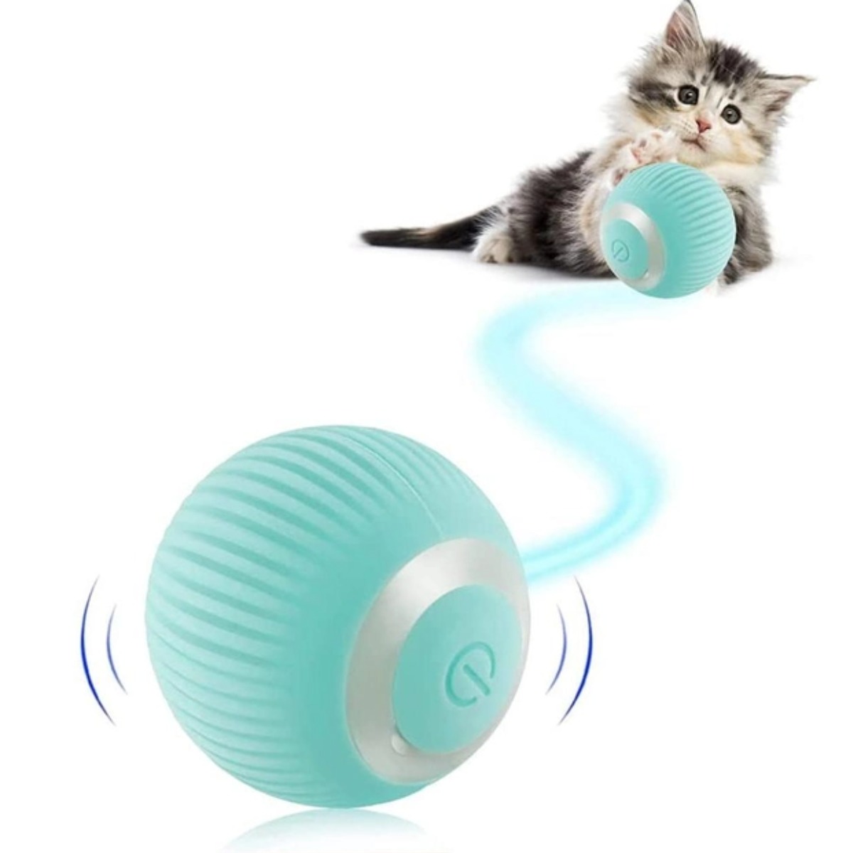 Умный мячик для животных PetGravity с хаотичным движением