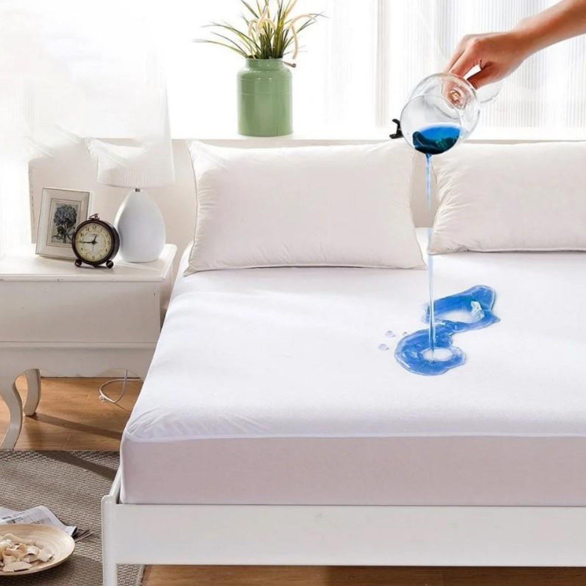 Наматрацник непромокаючий на резинці Mattress Protector 90 х 200 х 25 см (R94699-90)