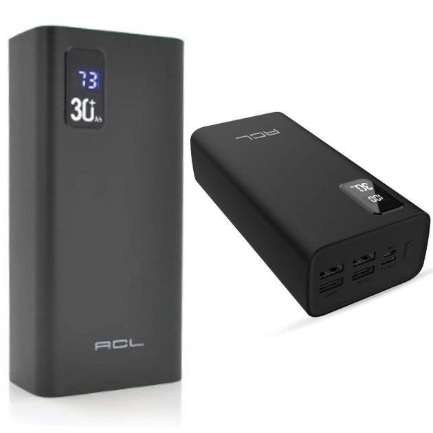Мобільна зарядка Power Bank ACL PW-47 30000 mAh