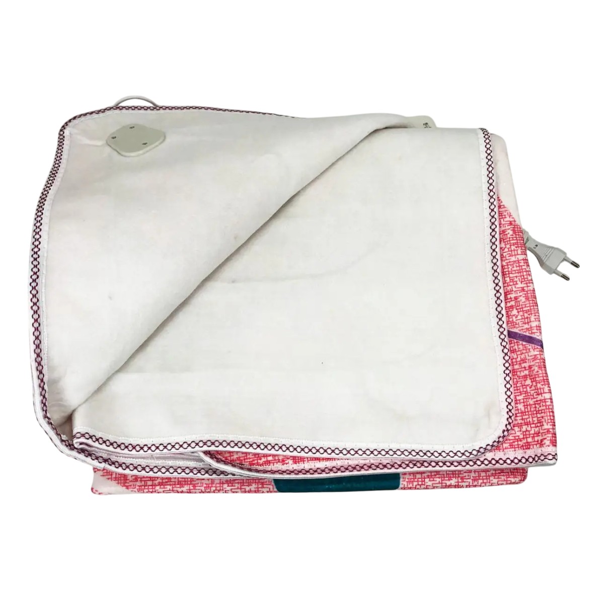 Электропростынь с сумкой electric blanket 150*170 белая звезда на синем фоне (18)