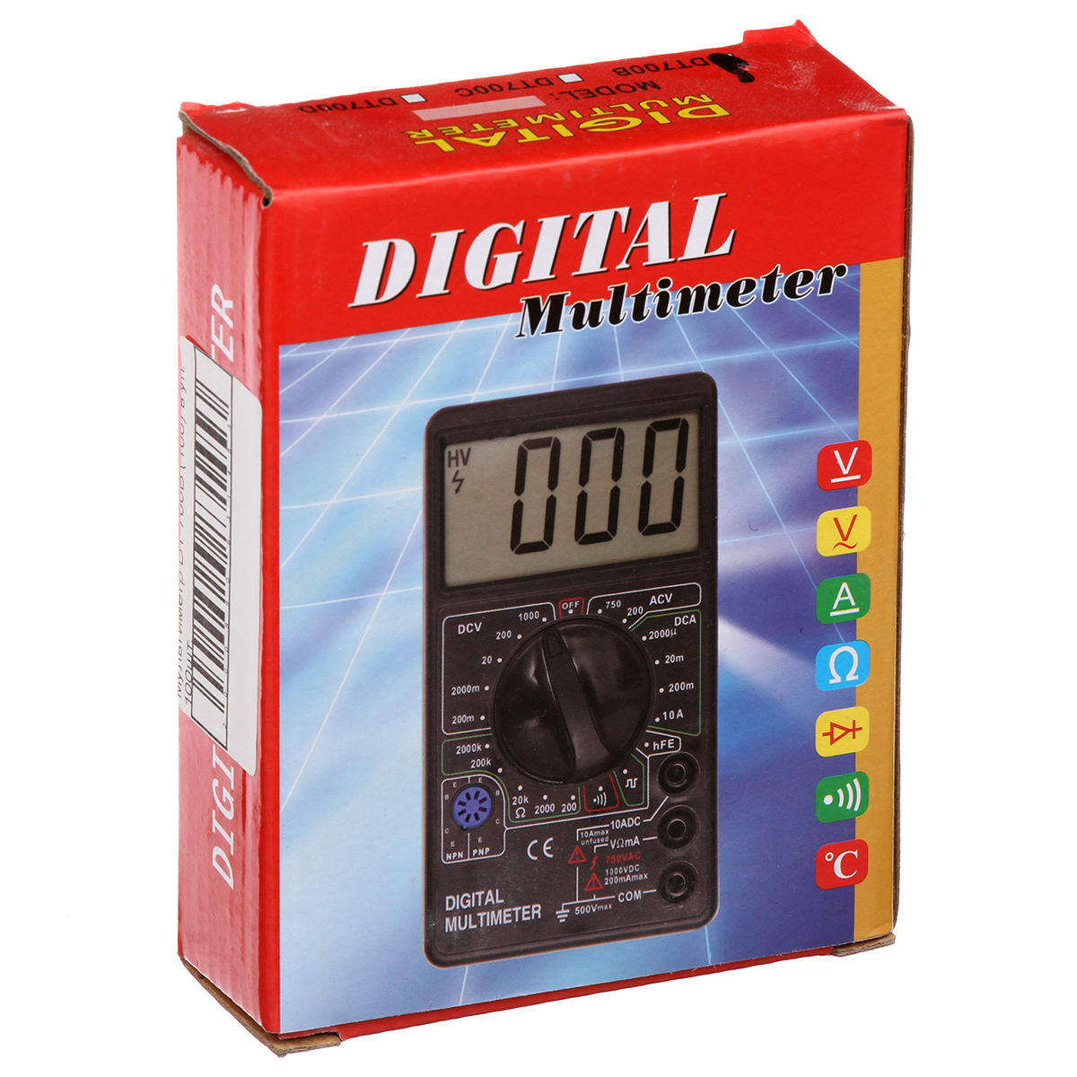 Мультиметр цифровий DT 7000В