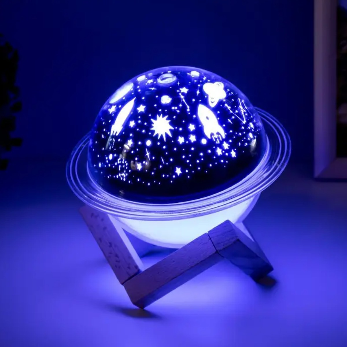 Увлажнитель воздуха-ночник RIAS с RGB подсветкой ("Космос")