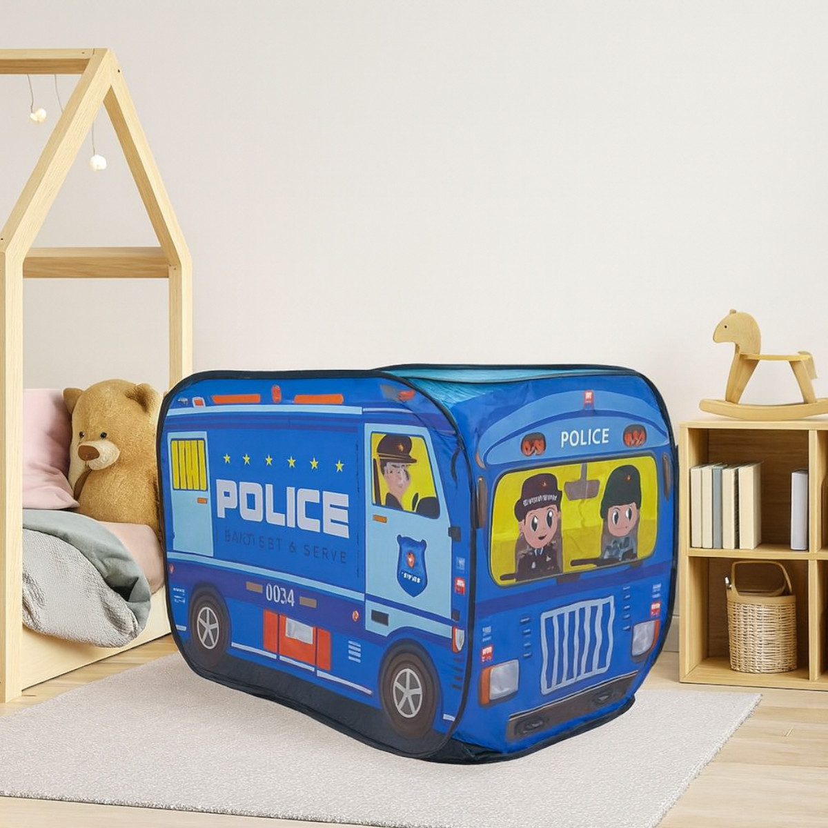 Детская игровая палатка Kid`s Tent "Полицейский автобус" 102 х 65 х 65 см (668-61) 
