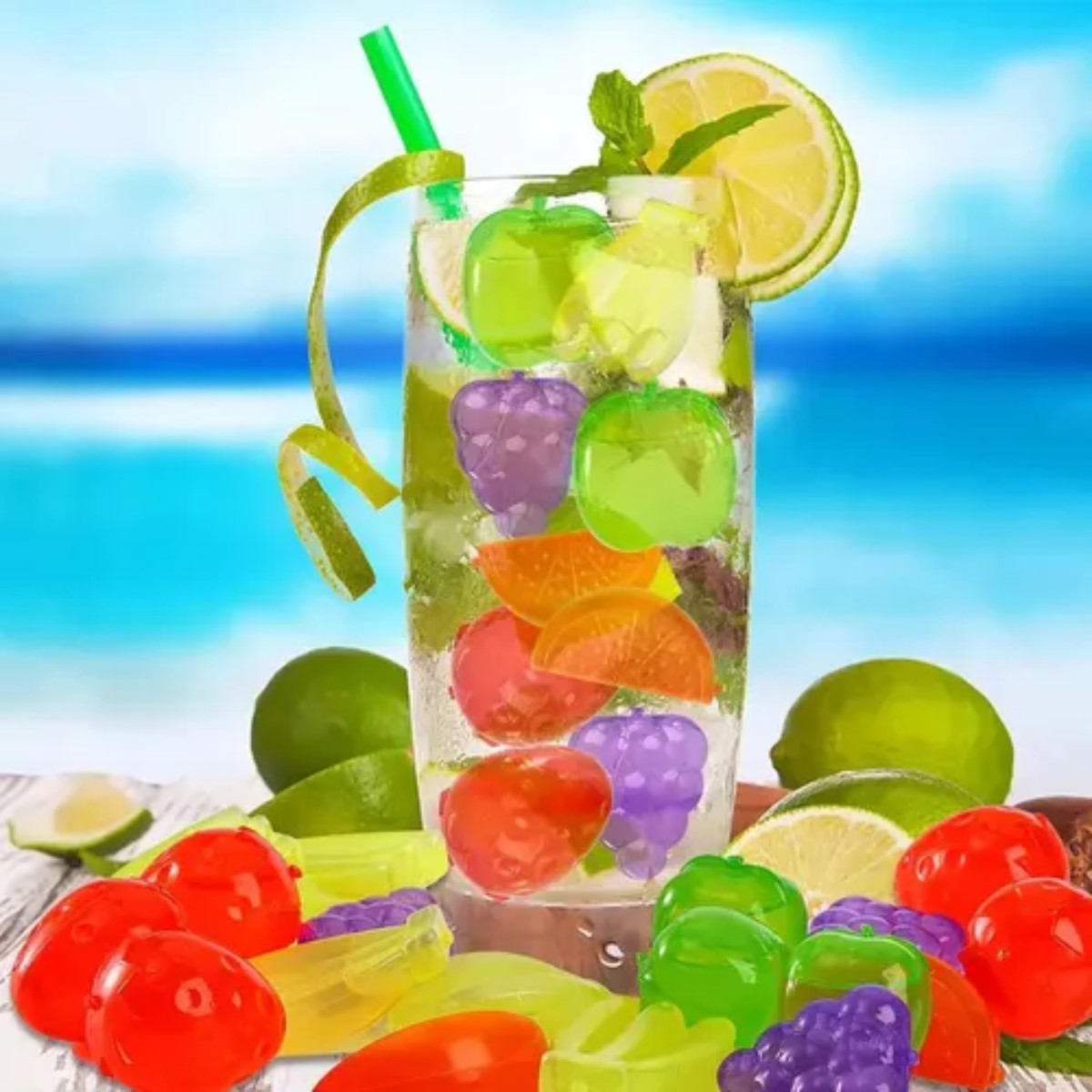 Многоразовый лед Ice Fruits "Фрукты" 20 шт (WL-1838)