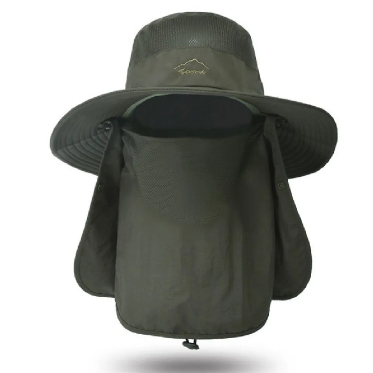 Шляпа с защитой шеи и лица от солнца Sams Fish 58-60 см (SF24291) 