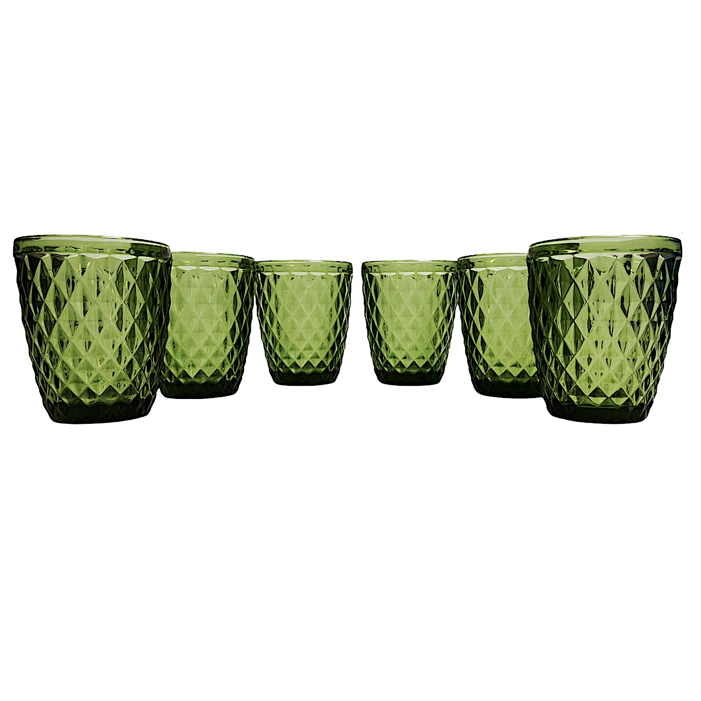 Набір склянок Garbo Glassware 6 шт (5209DZS) Green