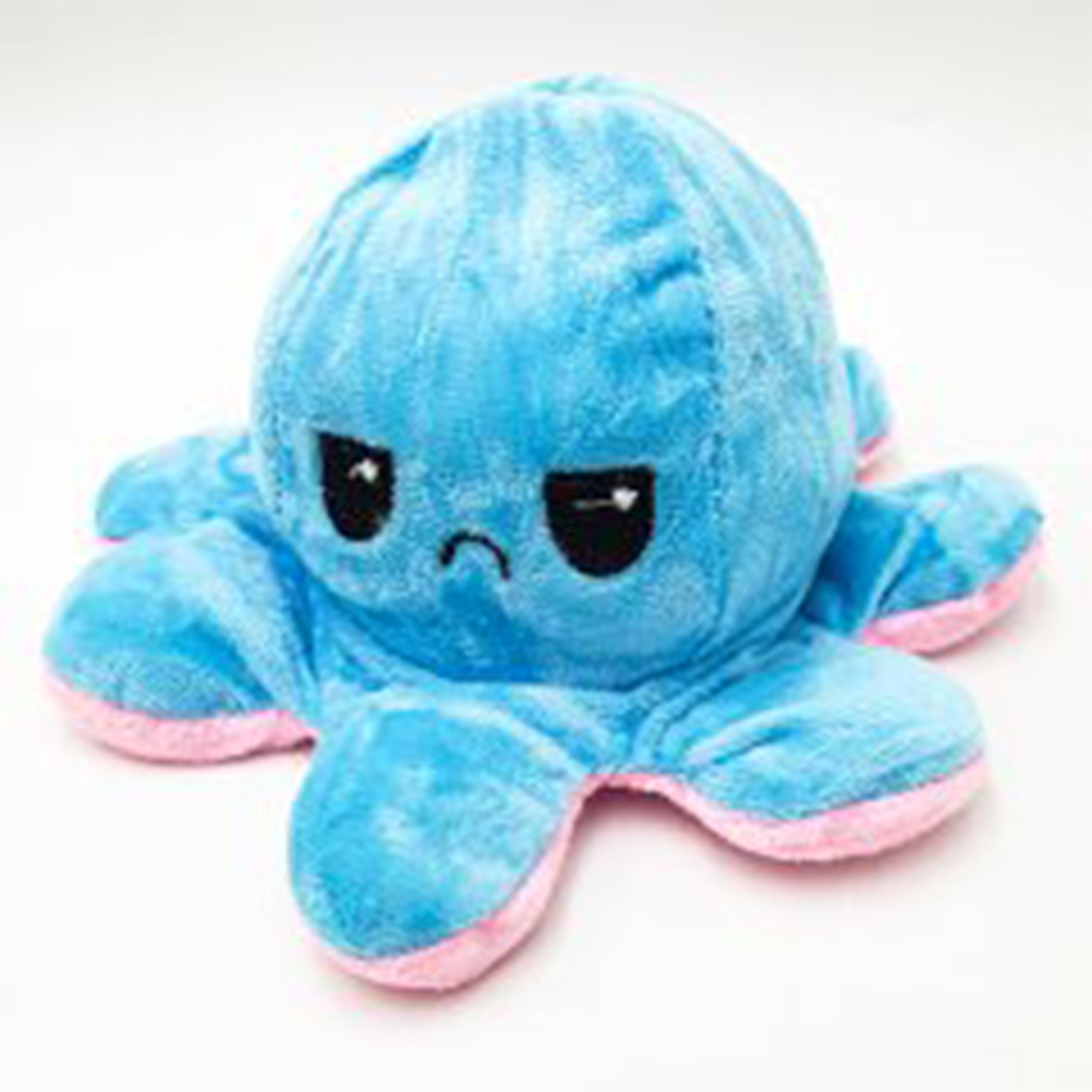 Осьминог перевертыш мягкая игрушка OKTOPUS