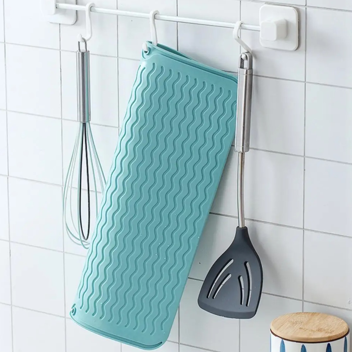 Коврик силиконовый для сушки посуды A-PLUS 40 х 45 см (180 BM)