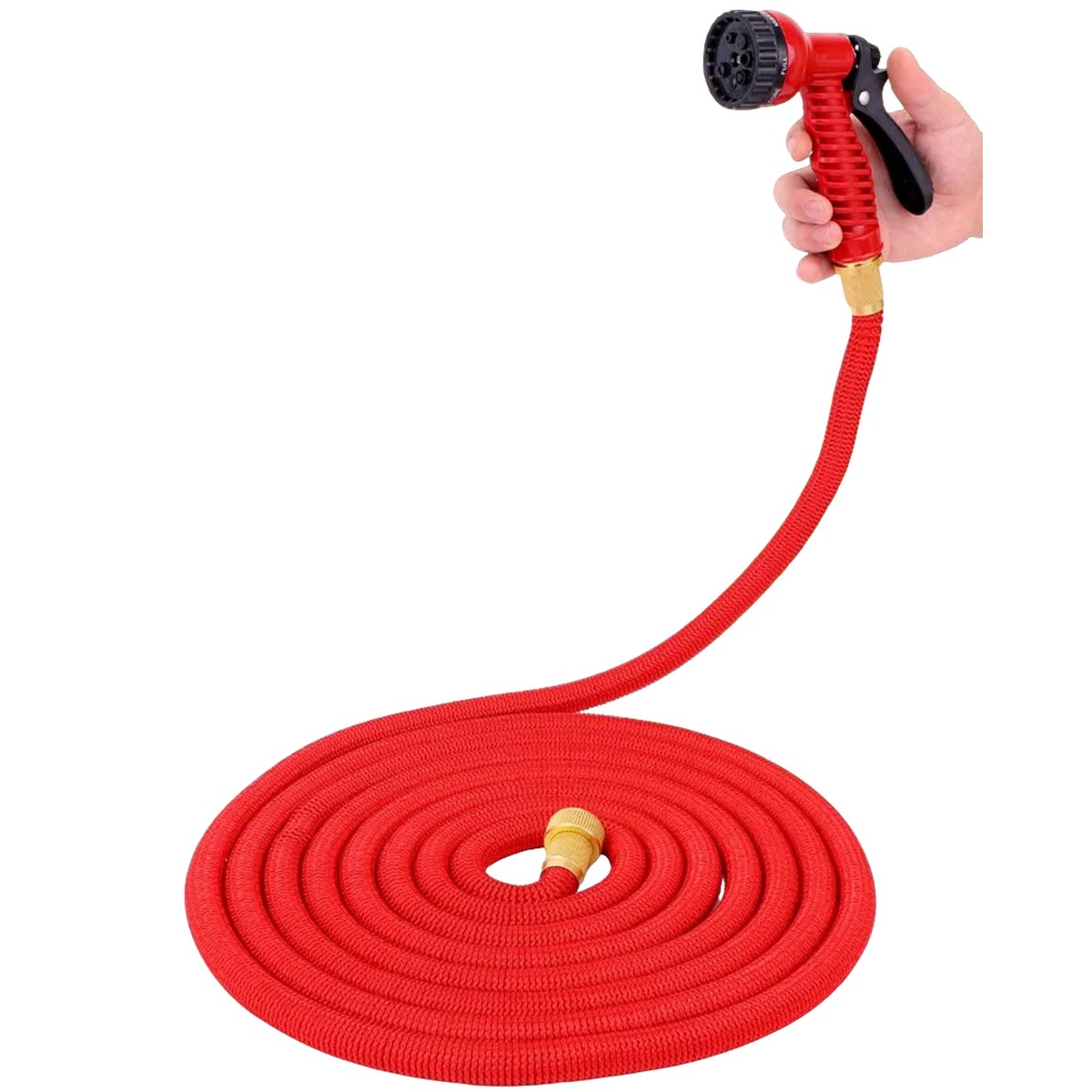 Шланг для полива с распылителем Magic Garden Hose 10 м - 50 м (WL-1624)