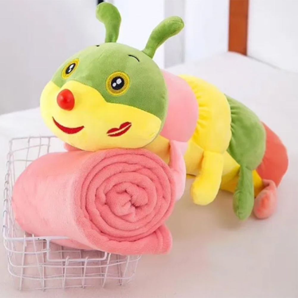 Игрушка плед трансформер 3 в 1 Happy Toys микрофибра (23290) Гусеница