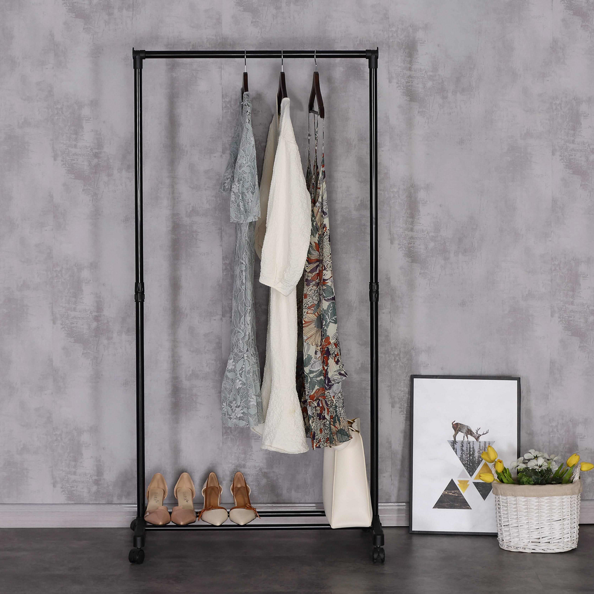 Стійка-вішалка для одягу Single Pole Clothes Horse R29745