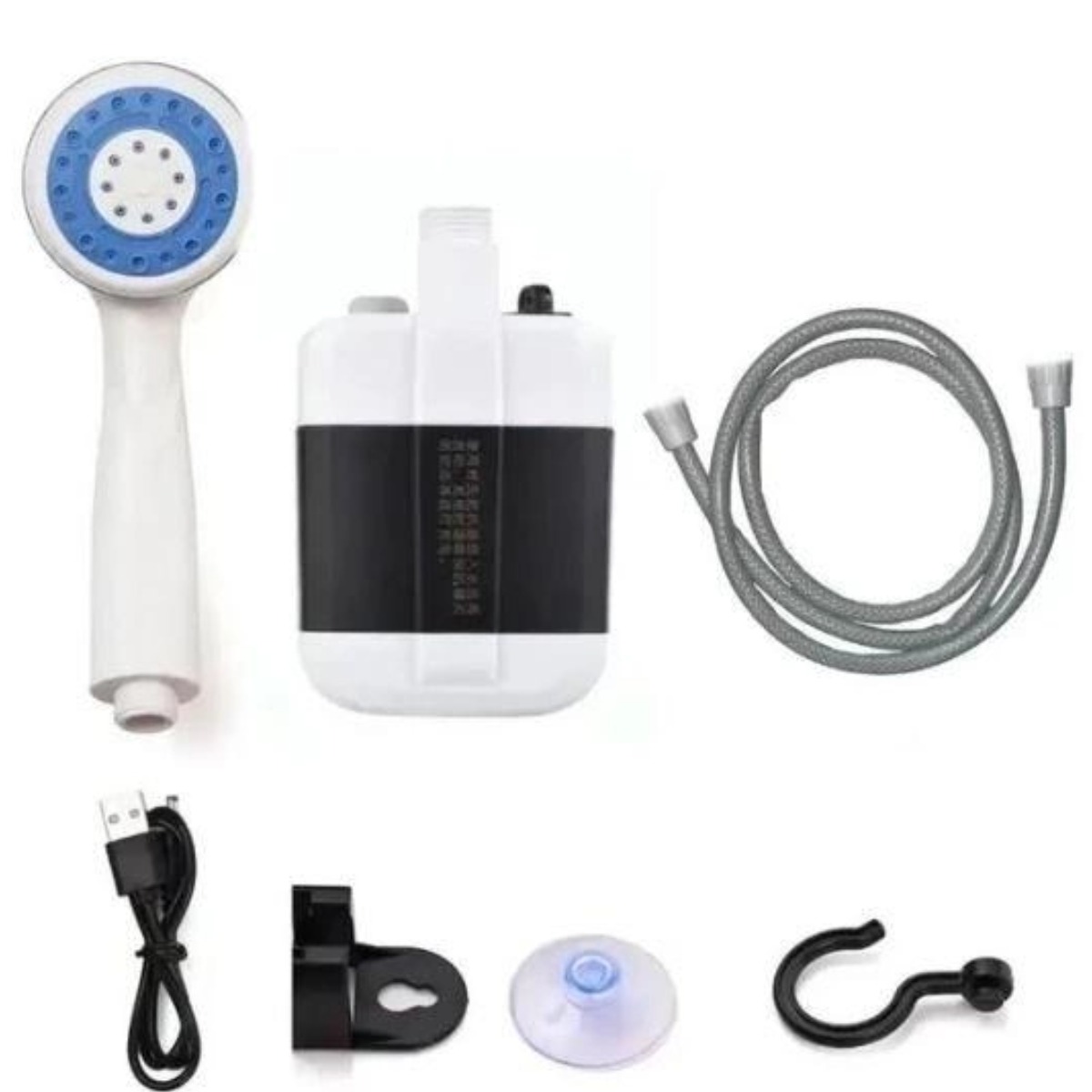 Душ портативный Portable Outdoor Shower с аккумулятором и USB зарядкой (R93739)
