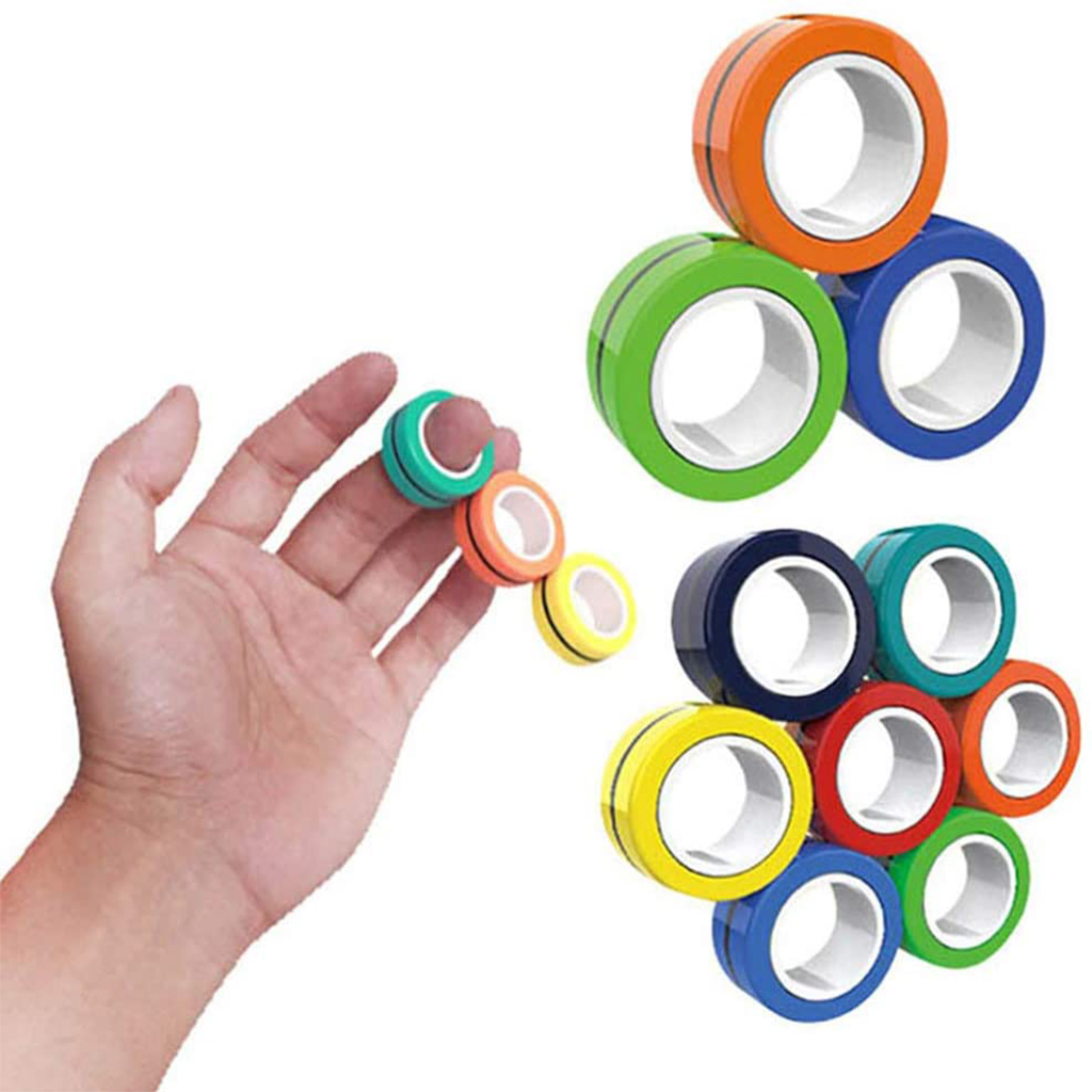 Антистрес спіннер магнітні кільця Trick Rings