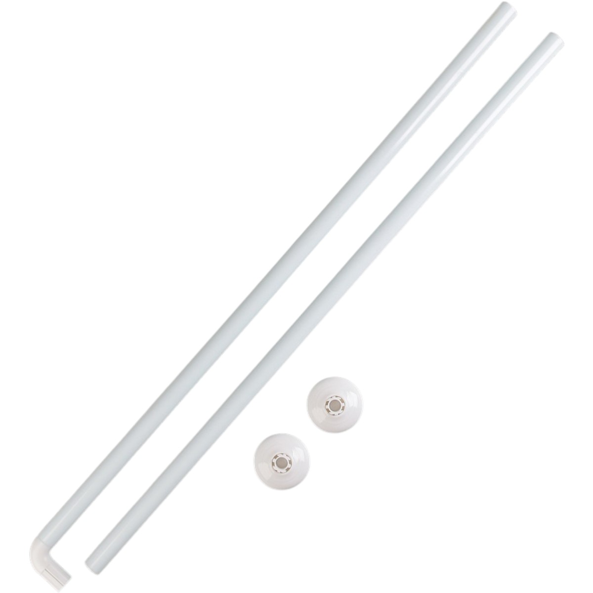 Карниз для ванной CORNER SHOWER CURTAIN ROD угловой 80 х 80 см (R88800) Белый