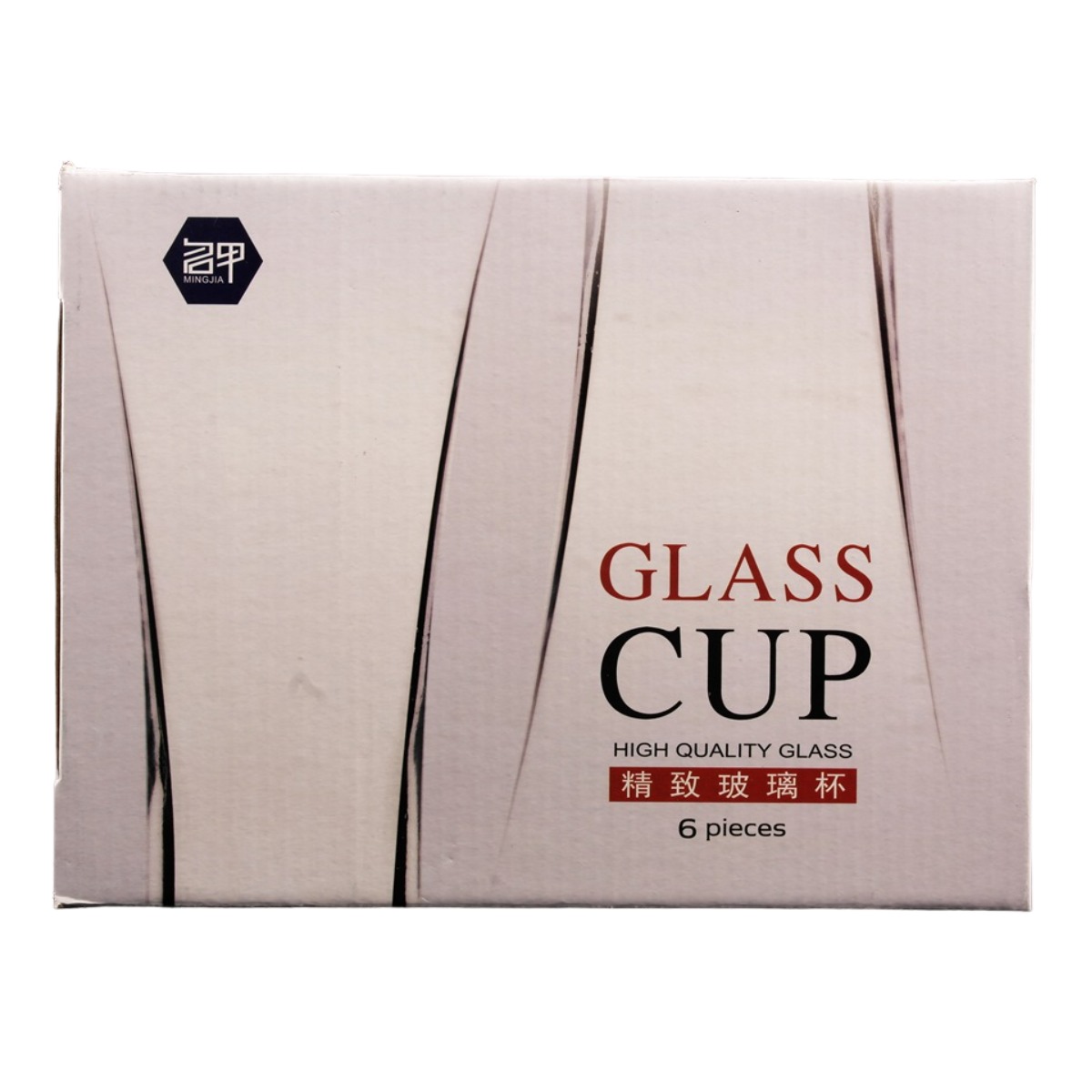 Набор фужеров для коктелей GLASS CUP 6 шт 330 мл (060112-3 GB)