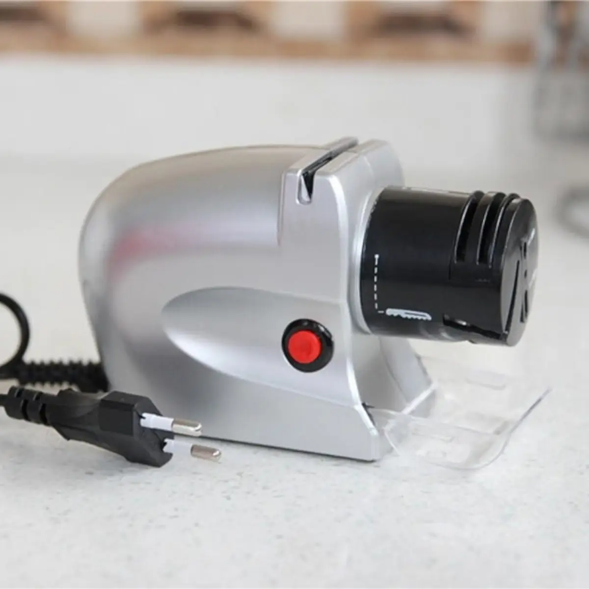 Точилка для ножей, ножниц, отверток электрическая Electric Knife Sharpener с контейнером для стружки