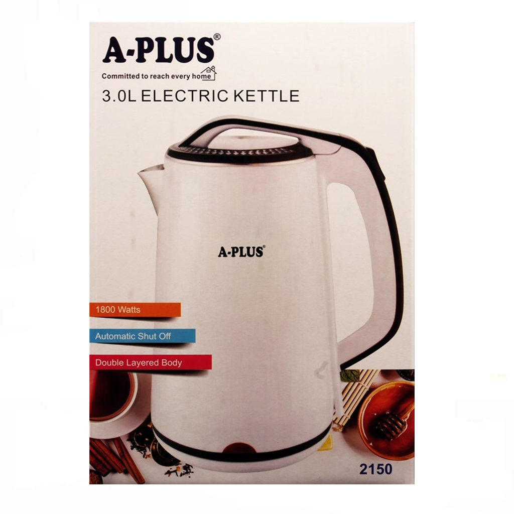 Електрочайник A-PLUS 3.0 л (2150)