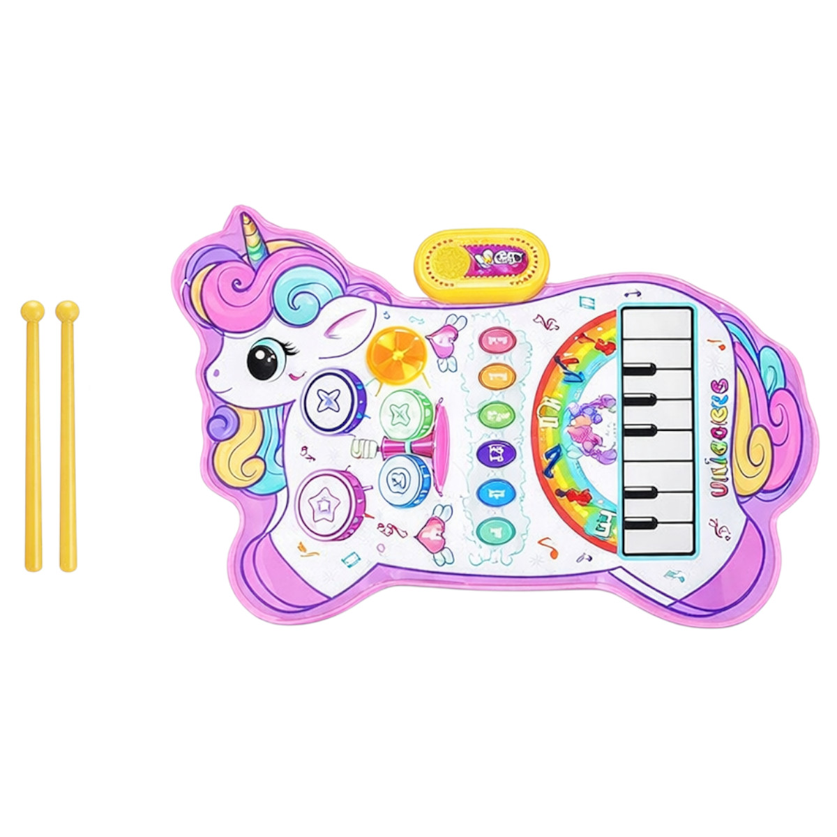 Дитячий музичний килимок 2 в 1 Music Blanket іграшка зі звуками для дітей (YYD-01)