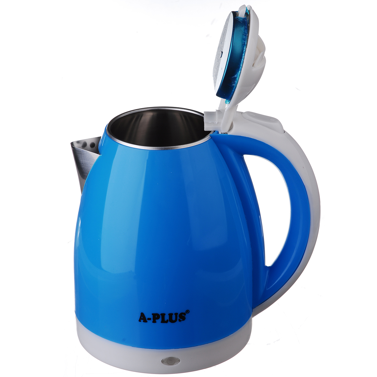 Электрочайник A-PLUS 2.0 л Нержавейка (2128) Синий