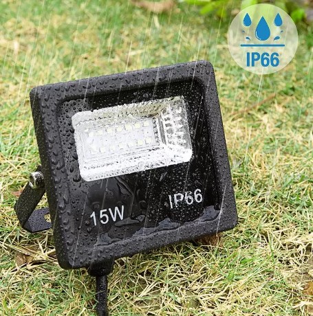 Прожектор Smart LED 15В IP66+bluetooth (7980) RGB