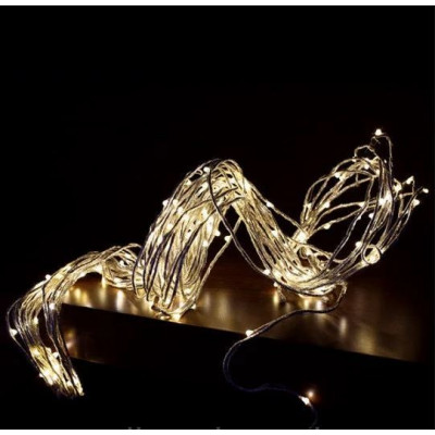 Гирлянда новогодняя Ledlight "Конский хвост" 2.5 м (RD243) Теплый белый